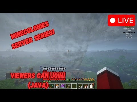 MineColonies Server Day 5 LIVE!