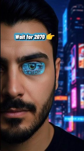 The Future of Augmented Reality: 2024 vs 2070 👁️🤯 #shorts