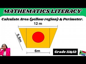 How to calculate the area and perimeter of an irregular shape.