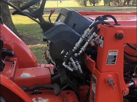 $595 Remote Hydraulic Kit for Kubota Tractors - Updated - No drilling required! 15 minute install