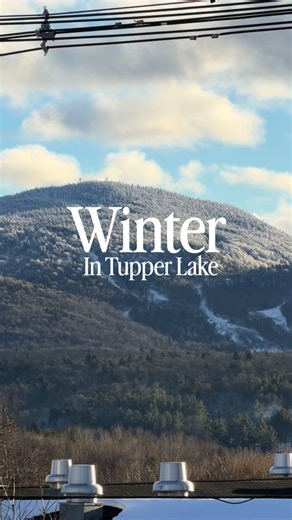 No more gatekeeping Tupper Lake. 🤫 If you’re looking for a winter spot that isn’t overcrowded, this is it. Between the Wild Walk, dark skies, a good beer and the insane views from the Tupper Lake Triad, this town is a total hidden gem in Upstate New York. 🏔️❄️ Spend your morning walking the snowy Adirondack Rail Trail and your nights under the clearest stars you’ve ever seen. This is a New Year reset done right ✅ Add this to your winter bucket list before everyone else finds out. 📝 | Tupper L