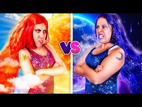 Our Sisters HATE each other! - Day girl VS Night girl