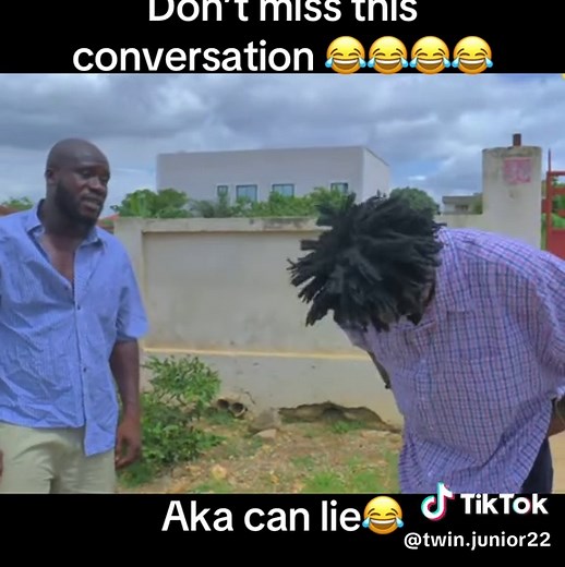 Aka Ebenezer and Opoku Catching Vibes: Funny Conversation Clip