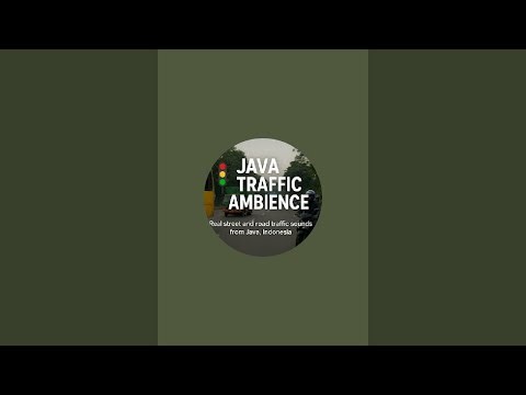 Java Traffic Ambience sedang live sekarang! heavy rain in village Indonesia