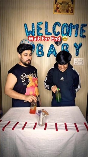 Bottle Flip Challenge || wait for winner #familygames #ytshorts #bottleflipchallenge