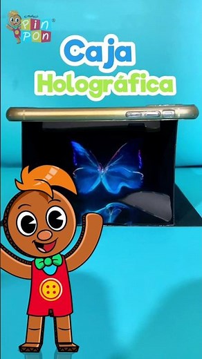 Caja Holográfica con Pin Pon y la Profe Tati 📱 | Experimento para Niños