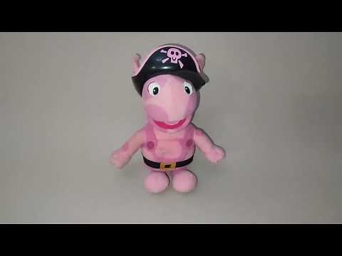 Fisher Price The Backyardigans Pirate Uniqua Plush Toy