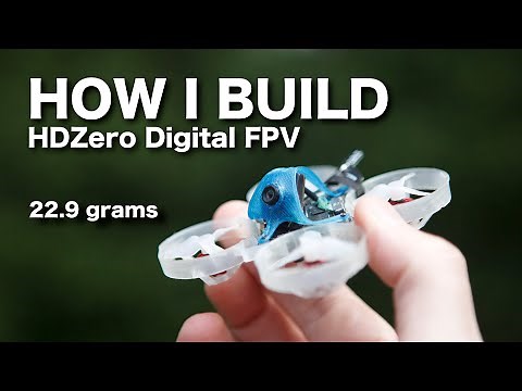 Building an AMAZING 1S WHOOP with HDZERO: Full Details & Acro Flight