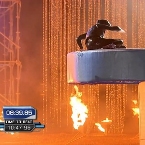 "Getting on is the easy getting off that's the hard part" | Wipeout