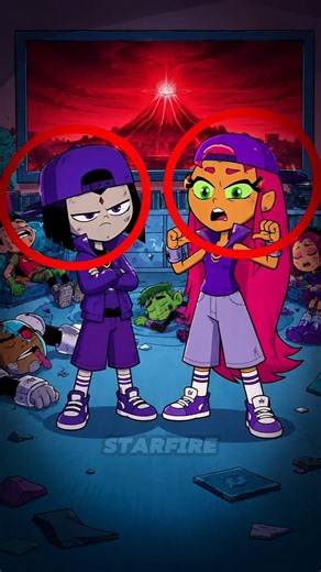 Raven and Starfire Had to Become Bros 😂