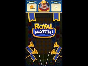 Royal Match Level 60 - NO BOOSTERS GAMEPLAY 👑 | SKILLGAMING ✔️