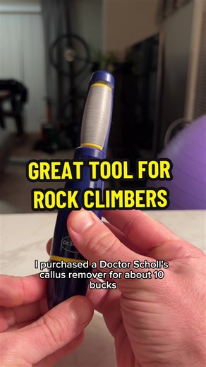 Effective Callus Removal Tool for Rock Climbers
