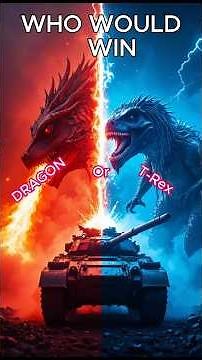 Who would win, Dragon or T-Rex