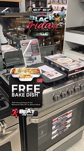 And it just keeps getting better! Get a free Baking Dish with the purchase of 30" or above Maxsonic Elite Stoves! BEAT THE RUSH! This Black Friday with us at BM Electronics ✨🔥! You don't want to miss this, BM Guaranteed! Get discounts on: 🛋 Sofa Sets 🧊 Standing Freezers 🔥 Stoves 🧊 Refrigerators 🖥️ TVs 🛏️ Bed Frames 🚪 Cabinets 🌊 Automatic Washers ♨️ Dryers 🤏 Small Appliances AS LOW AS $99.00 🛏 Mattresses Create your dream space at just a fraction of the cost just in time for the holida