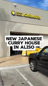 New Japanese curry house in Aliso Viejo! 📍: Curry House CoCo ICHIBANYA | 26515 Aliso Creek Rd, Aliso Viejo, CA 92656 👉🏻: @cocoichibanya_usa | Nate.Eatz