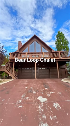BEAR LOOP CHALET is a luxurious custom log Big Bear cabin rental in...