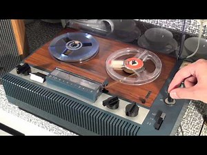 Tesla B70 videotest magnetofonu