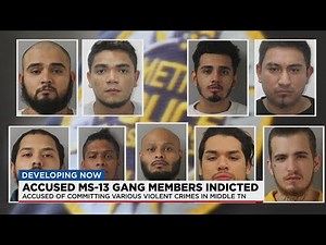 MS-13 gang members charged in Nashville