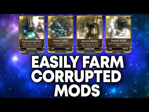 How To EASILY Farm CORRUPTED MODS In Warframe (2024)