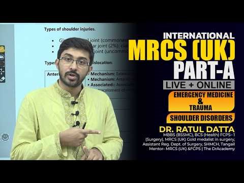 MRCS (UK) PART - A 🌏 INT'L LIVE + ONLINE | EMERGENCY MEDICINE & TRAUMA ❤️ THE DRACADEMY !
