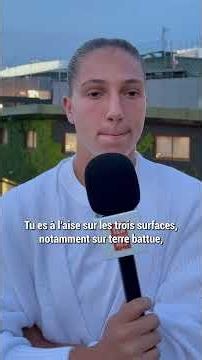 Diane Parry revient sur les aspects techniques de son match 🎙️