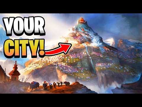 I Turned A DEAD Mountain Into A THRIVING Kingdom!