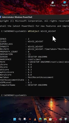 💻 How Powerful Is Your PC? Check Your Real Performance in Seconds #PCTips #WindowsTricks #TechShorts