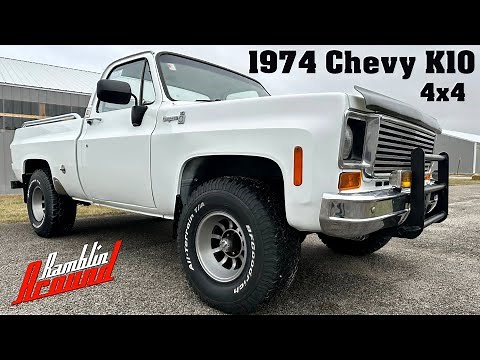 1974 Chevy K10 Short Bed 4x4 350 V8