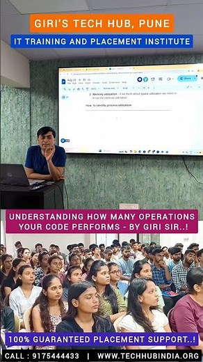 Understanding How Many Operations Your Code Performs by Giri Sir