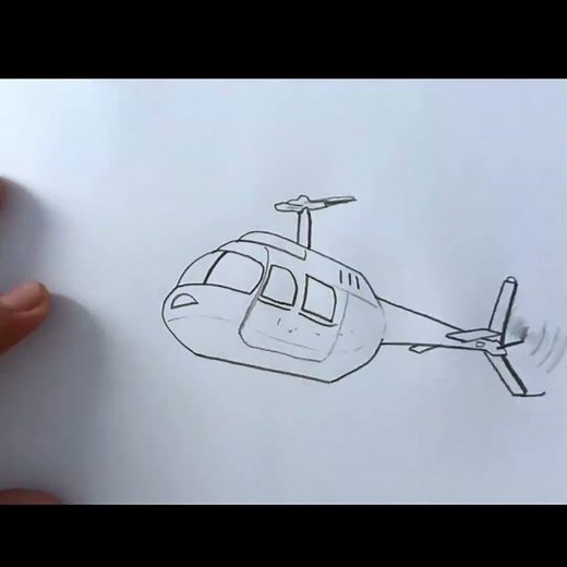 Comment dessiner un hélicoptère