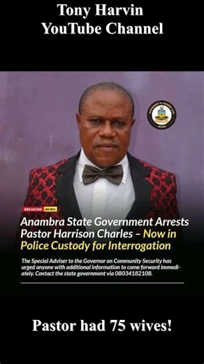 Pastor had 75 wives!