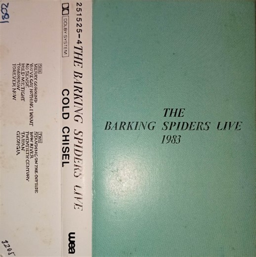 Cold Chisel - The Barking Spiders Live 1983