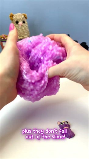Slushie Slime with Victory Pellets beads asmr