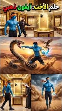 حلم الأخت بالآيفون الذهبي #Shorts #Hulk #ArabicStories