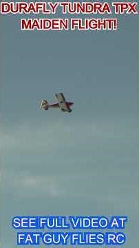 NEW RELEASE DURAFLY TUNDRA TPX MAIDEN PLUS! by FGFRC #aviation #rc