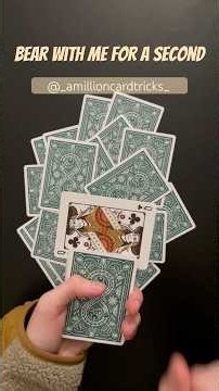 The Flick Change - VISUAL Card Trick Tutorial #magic #tricks #tutorial