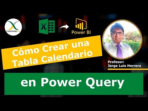 📚Power BI Course 🔴How to Create a Calendar Table in Power Query, Calendar Table in Query