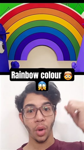 The Colurs Is made a rainbow 🌈 😍 ✨️ #facts #movie #rainbow