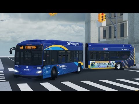 Project M13 Roblox : New Flyer XDE60 2024 #3043 On Route M6 To Johnsonville FT @Orionlife04 