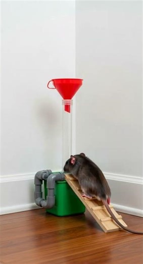 OMG Mice fall one by one transparent prank Watch the surprise unfold fast #Viral #Pets #Prank