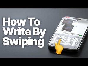 How to Type by Swiping on iPhone (Slide to Type)