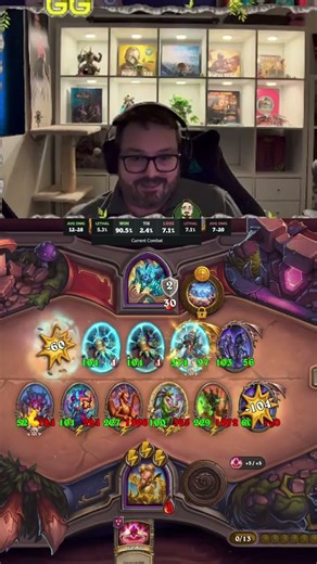 Crazy good Undead dragon Stat build | Hearthstone Battlegrounds