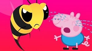 #Peppa #Pig Attacked by Bee #Masha Cry in #Dentist - Family Song Masha And The Bear Nurser