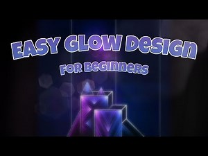 Glow design tutorial for beginners | Geometry Dash 2.11