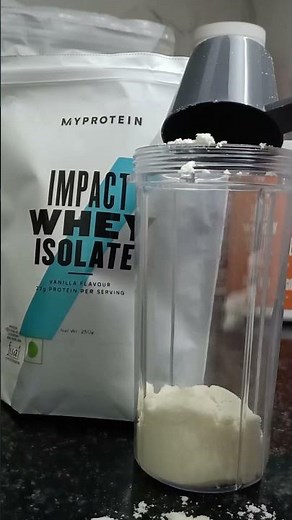 My Protein Impact Whey Isolate Vanilla Flavour