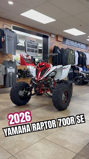 2026 Yamaha Raptor 700R SE - 70th Anniversary Edition! #yamaha #raptor700 #atv #offroad #bikelife