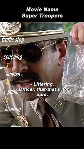 Littering and Littering and… Littering and The Stoner Traffic Stop That Defined a Cult Classic 🚔🌿