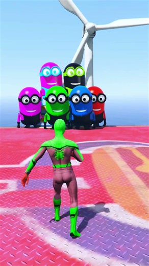 Spider-Man vs All Superheroes: Ragdoll Battle on Floating Cargo EP 17 #gta5 #gta #ragdolls