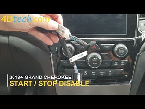 How to permanently deactivate the Start&Stop system of the Jeep Cherokee