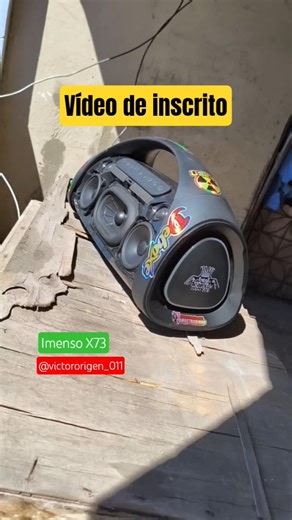 Imenso X73 sem capa. Vídeo de inscrito. ‪@victororigens_011‬